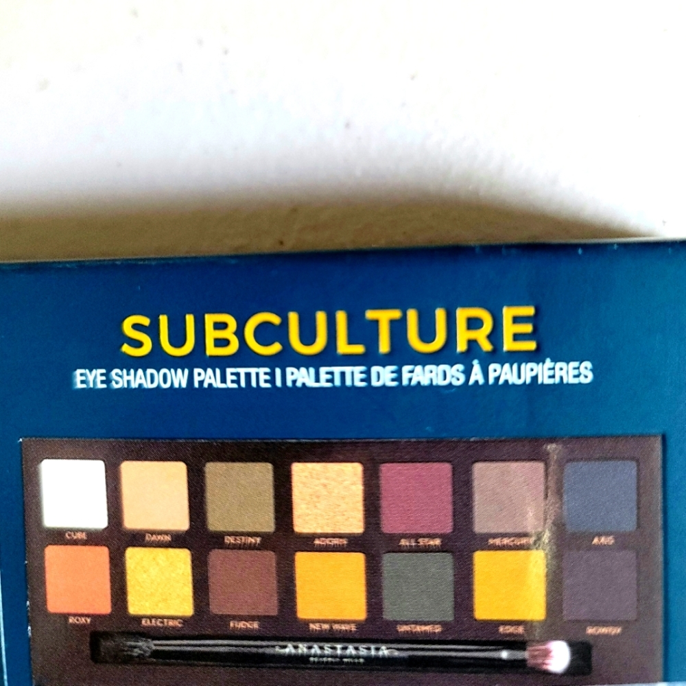 NWT Anastasia Beverly Hills Subculture Eye Shadow Palette (14 shades)